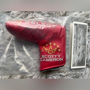 Scotty Cameron putter cover. Never used.